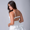 Vestido Corto Capas con Nudo