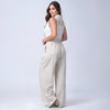 Pantalón Bota Ancha Cinturilla Crochet