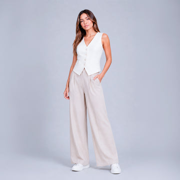 Chaleco Elegance Ivory