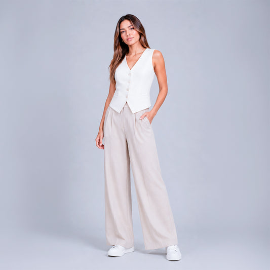 Chaleco Elegance Ivory