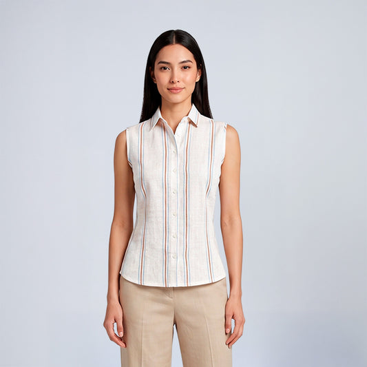 Blusa Camisera Linen
