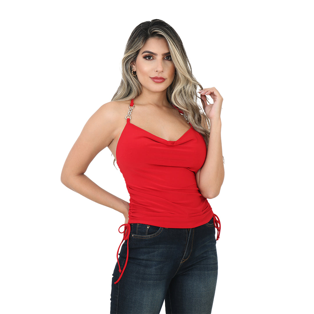 Blusa Tiras. Ref. D18687