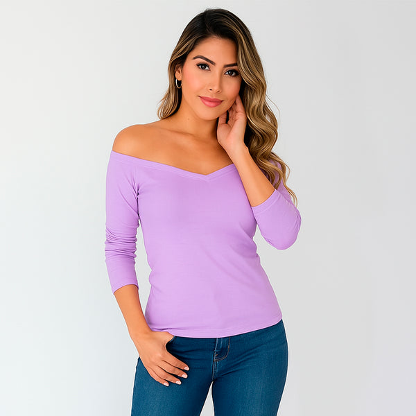 BLUSA M/LARGA.