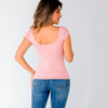 BLUSA ESCOTE CUADRADO