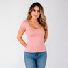 BLUSA ESCOTE CUADRADO