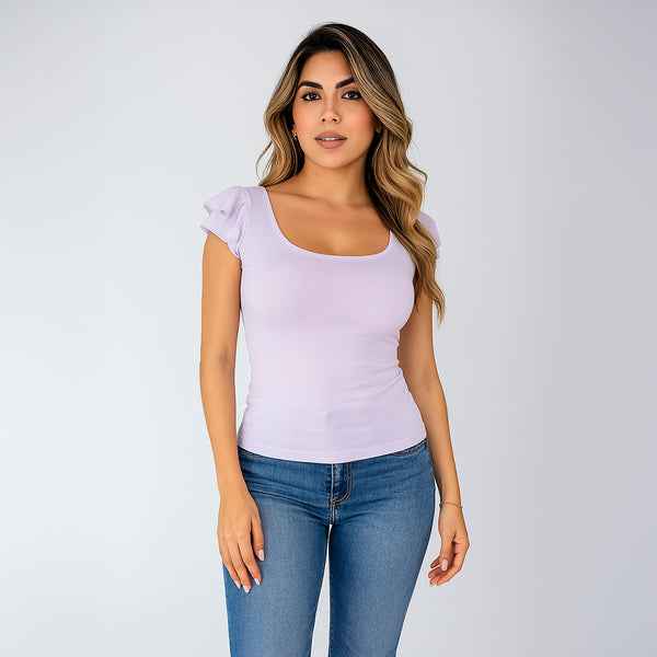 BLUSA MANGA GOLA
