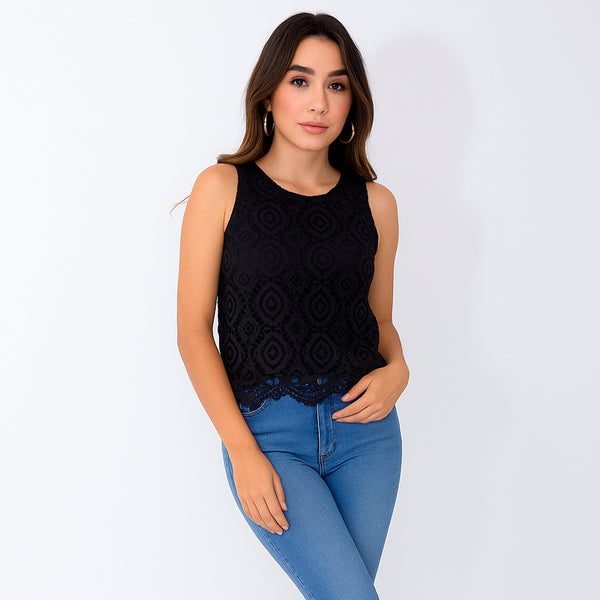 BLUSA ESCOTE V.