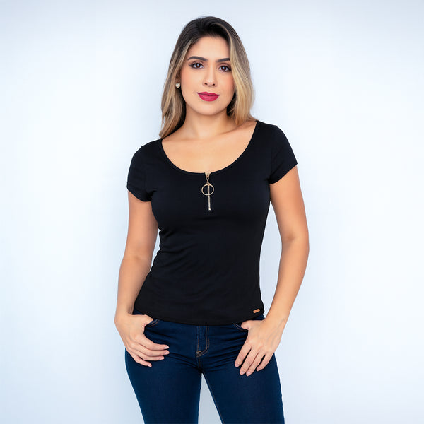 BLUSA CIERRE FRENTE