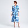 Vestido Blue Bloom