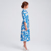 Vestido Blue Bloom